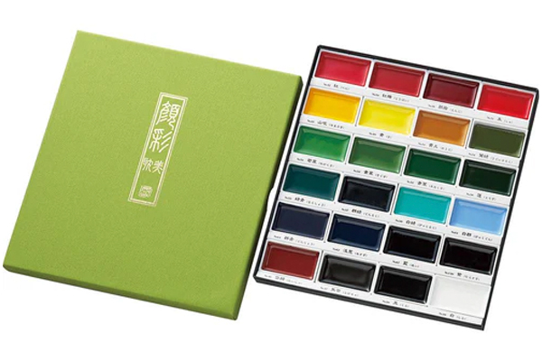 顔彩耽美 24色セット